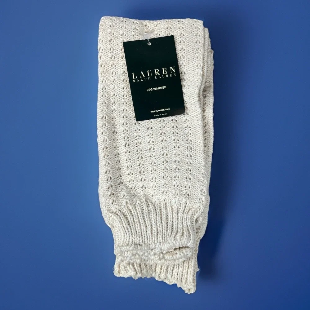 Lauren Ralph Lauren Leg Warmers Vintage - Sock Size 9-11 - NWT